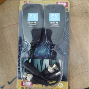 CCTV Video Balun HD 8MP Connector Transceiver DC <strong>BNC</strong> to RJ45 Twisted Pair Transmitter Coaxial Bideo Balun - Product Image 6