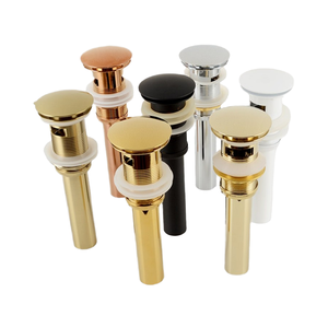 YIDA universale lavandino bagno scarico lavabo spingere verso il basso tappo di scarico filtro di scarico tappo lavello senza trabocco