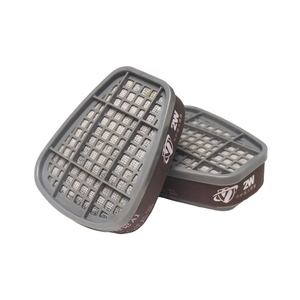 Serbatoio filtro a carbone attivo livello 1 per maschera antigas nucleare - Product Image 4