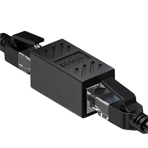 RJ45 Ethernet Network Cable <strong>Adapter</strong> Ethernet Shield Extender Gigabit network two-way connector Inline coupler - Product Image 3