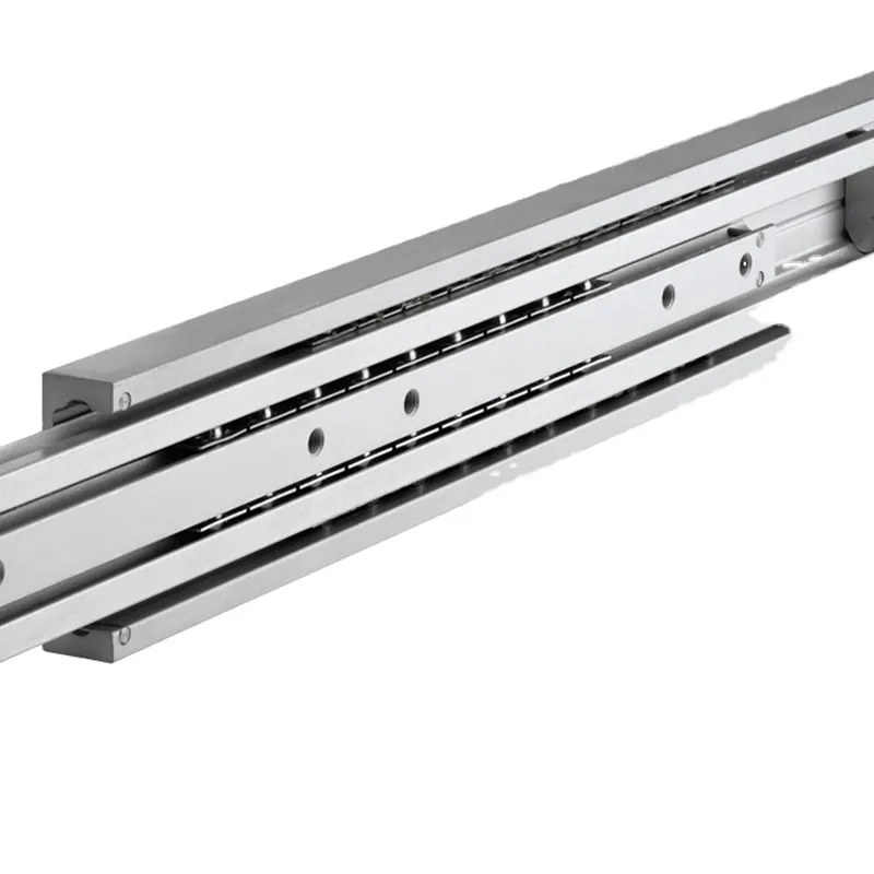 Rail télescopique de tiroir à haute capacité de charge en alliage d'aluminium THAL2780