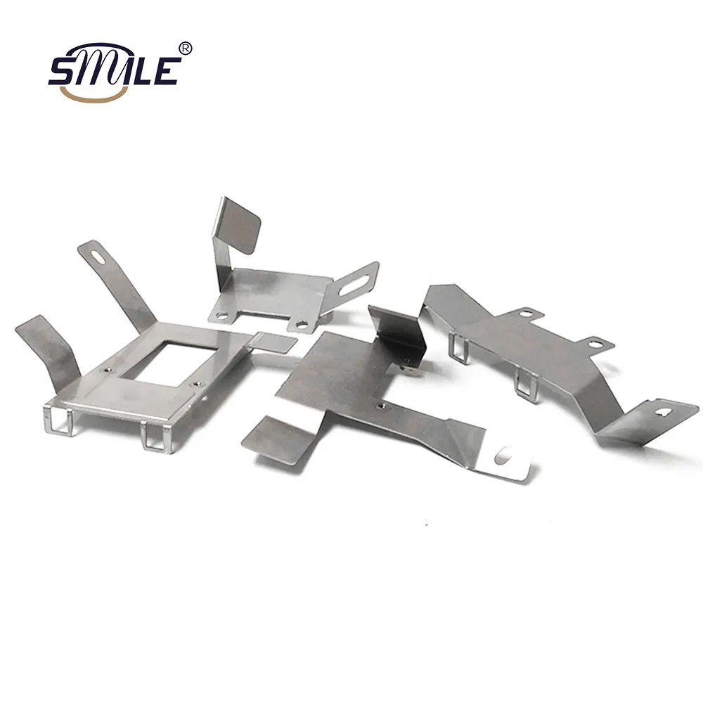 Tôle de SMILETECH emboutissant le service en aluminium de coupe de laser d'acier inoxydable d'OEM d'usine de pièces métalliques