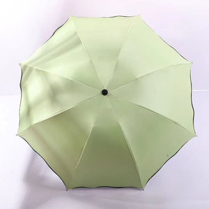 遮阳防紫外线雨伞折叠晴雨两用三折伞 - Product Image 4