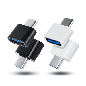 USB C适配器微型usb转换器鼠标键盘iMac 2021 MacBook Pro 2020/19 type-c至USB2.0母适配器