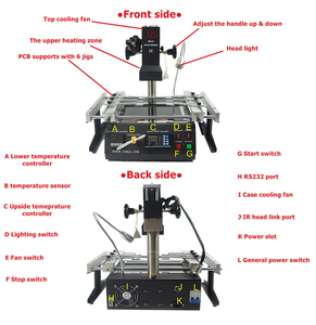 Güncelleme sürümü LY IR6500 V.2 BGA Rework istasyonu anakart IC yonga seti tamir makinesi 220V - Product Image 6