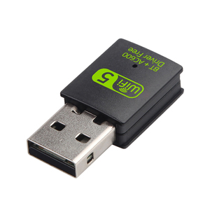 600 Wireless Mbps USB scheda di rete 2.0 Antenna adattatore Wifi ricevitore 2.4G 5G Bluetooth compatibile Dongle per Computer Desktop PC - Product Image 4