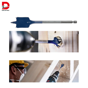 Dz 1-inch bởi 6-inch Hex Shank tự cắt tốc độ phẳng gỗ <span class=keywords><strong>Spade</strong></span> khoan <span class=keywords><strong>bit</strong></span> với tích hợp cắt rãnh - Product Image 4