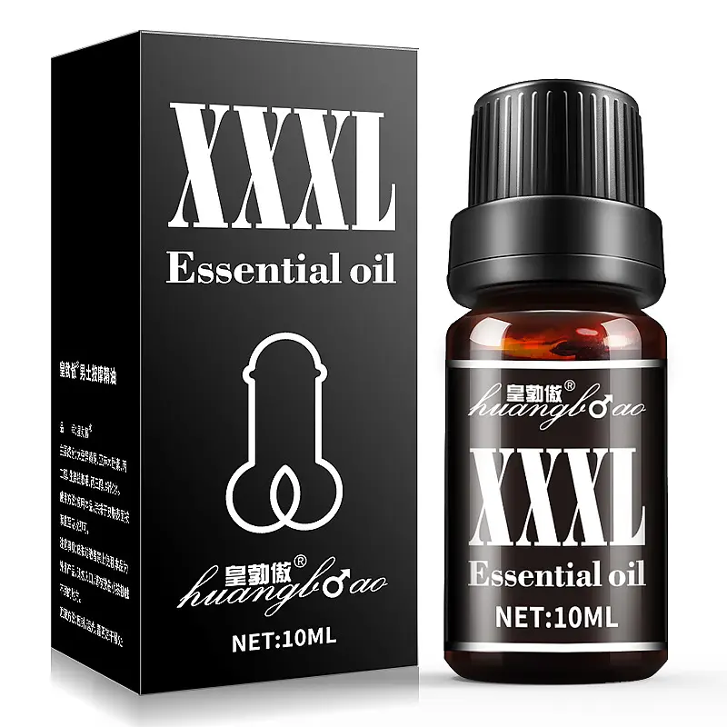 10ml di olio da massaggio per il corpo che aumenta rapidamente gli uomini addensano i prodotti sessuali duraturi per l'ingrandimento XXXL per la salute del corpo della pelle degli uomini