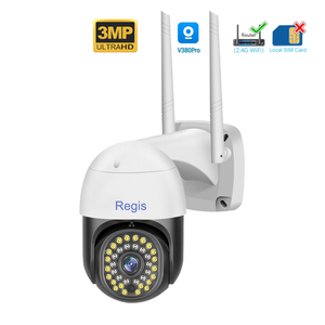 V380 1.5 "迷你Wifi摄像机1MP 3MP安全Ptz网络彩色夜视运动检测室外外部Wifi摄像机 - Product Image 1
