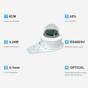 Sentec 24V光雨センサーZigbeeスマート降雨ゲージArduino,卸売価格OEM気象モニタリング雨水検知器 - Product Image 3