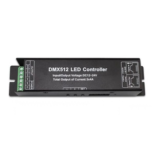 DMX512 декодер ручной RGB/RGBW ленточный декодер с подключением 12 В светодиод и DMX контроллер освещения решения - Product Image 1