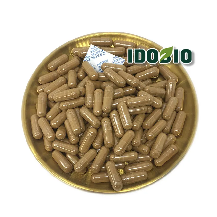 Capsules d'extrait de cistanche tubulosa bio, approvisionnement d'usine, capsules de cistanche, herbes de crête