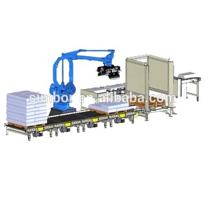Su misura Robot imballaggio palettizzazione Stacking Box Bag linea di imballaggio Robot applicazione sistema di imballaggio - Product Image 2