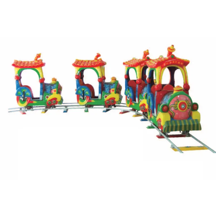 Kid Track Kiddy alimentata Navidad turismo Set da divertimento Carousels Park giro in treno per bambini
