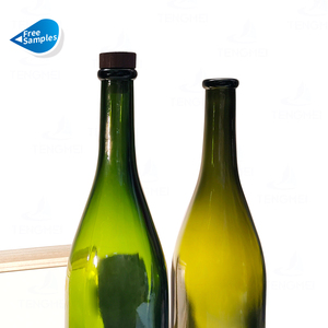 Customized 750ml Champagne Glass <strong>Bottle</strong> Sparkling <strong>Wine</strong> <strong>Bottle</strong> for Burgundy Red Grape <strong>Wine</strong> with Cap - Product Image 3