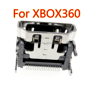 Onarım parçaları Xbox360 XBOX konektör soket konsol arayüzü aksesuarları için 360 fiş hdmi-uyumlu bağlantı noktası - Product Image 6