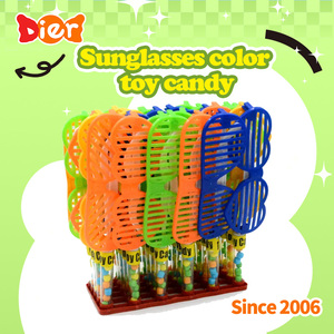 Candy Wholesale Custom Private Label Kids for Candy Fun Sunglasses Colorful <strong>Toy</strong> <strong>Fruit</strong> Flavored Hard Candy with Press Sugar OEM
