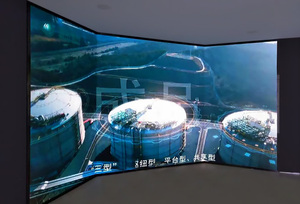 Indoor P2 P2.5 Curvo <span class=keywords><strong>LED</strong></span> Video Wall Painel Flexível Soft <span class=keywords><strong>LED</strong></span> <span class=keywords><strong>Display</strong></span> <span class=keywords><strong>Screen</strong></span> com alta taxa de atualização Indoor Curvo <span class=keywords><strong>LED</strong></span> Video Wall