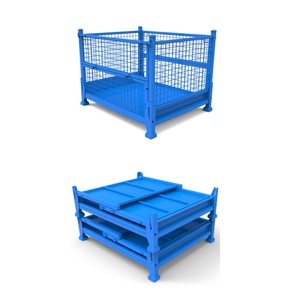 Contenedores apilables de malla metálica Jaula metálica palé - Product Image 6
