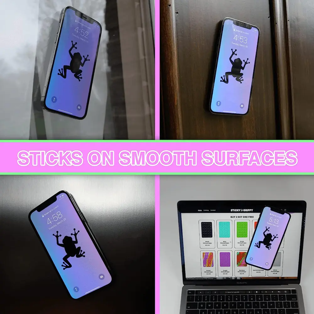 Venda Quente Nova capa de silicone para celular, ventosas com manga de cartão de silicone, ventosas com adsorção para celular, capa adsorvente para celular, novidade em oferta