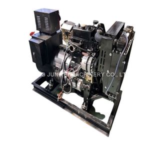 サイレント<span class=keywords><strong>22kw</strong></span> 27.5kva 110/220/<span class=keywords><strong>380v</strong></span> 50/60hz大容量燃料タンク付き3相JUNWEIエンジン発電機ディーゼル発電機