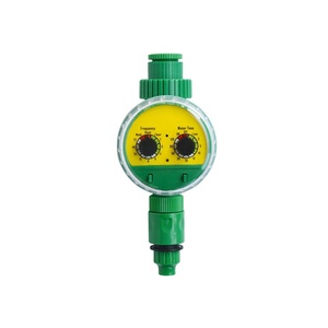Regolatore automatico di irrigazione di giardinaggio in plastica doppio quadrante codice Timer con manopola intelligente per il commercio estero di irrigazione - Product Image 1
