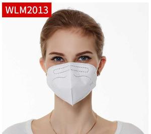 Masker Wajah sekali pakai KN95 FFP2 3D, ramah lingkungan, masker wajah 3 lapis katun tahan debu, Respirator lipat - Product Image 5