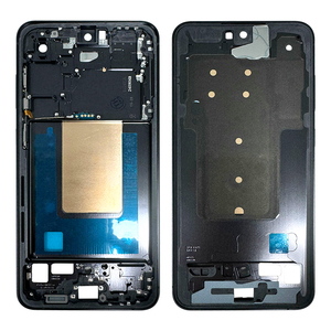 กรอบกลางฝาครอบกรอบหน้าจอ LCD สำหรับซัมซุงกาแลคซี S24 FE กรอบโครงช่วงกลางแผ่นแชสซี