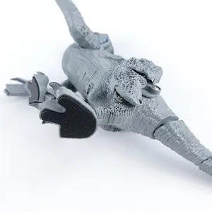 2023 nuovo design suono telecomando giocattoli Hobby realistico camminare Rc velociraptor giocattoli animali giocattoli dinosauro