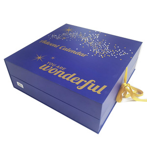 Với Ribbon Tùy Chỉnh Thêm Khổng Lồ Bao Bì Advent Lịch Lớn Lớn Cứng Nhắc Các Tông Hộp Quà Tặng Cho Hiện Nay - Product Image 3