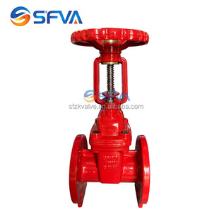 BS5163 dökme demir yükselen kök OSY giriş valfi PN10 PN16 DN100 ürün tipi giriş valfi s - Product Image 6
