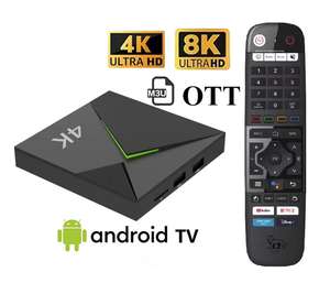 جهاز استقبال تلفزيوني عالي الدقة، سلسلة VOD بدقة 4K/8K، مشاهدة مجانية، جهاز أندرويد ذكي للتلفزيون - شحن مجاني في أوروبا (فرنسا، ألمانيا، السويد) - Product Image 5