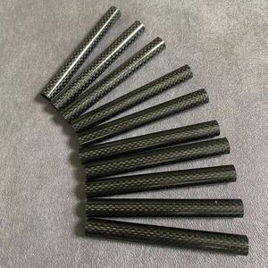 Carbon <strong>Graphite</strong> <strong>8mm</strong> X 35mm Telescopic <strong>Rod</strong> Fiberglass Rob PDR Pole with Snap Lock Carbon Plate for Sports Applications - Product Image 6