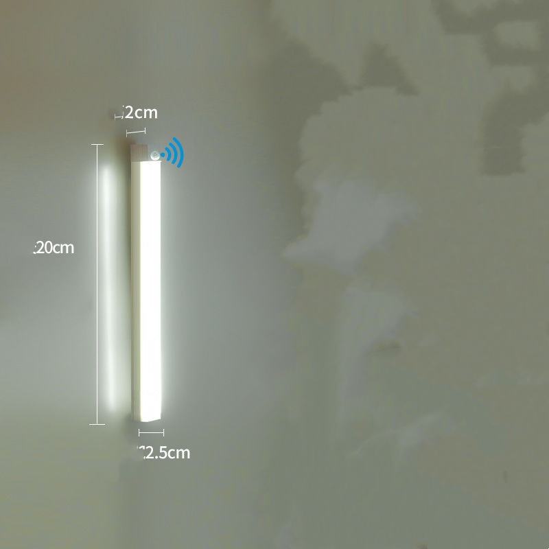 Lumière blanche 20 cm, interrupteur à induction, 1 W