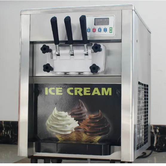  ice cream The latest design of commercial convenient desktop soft ice 
