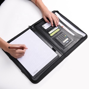 Agenda personalizada de estudio, planificador de bolsillo, diario, cubierta de cuero Pu, bolsa, cuaderno de calculadora Ecofriendly - Product Image 2