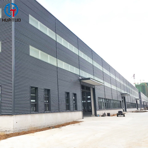 Precio de fábrica barato edificio estructuras costeras prefabricadas almacén prefabricado estructura de acero ligero con diseño - Product Image 2
