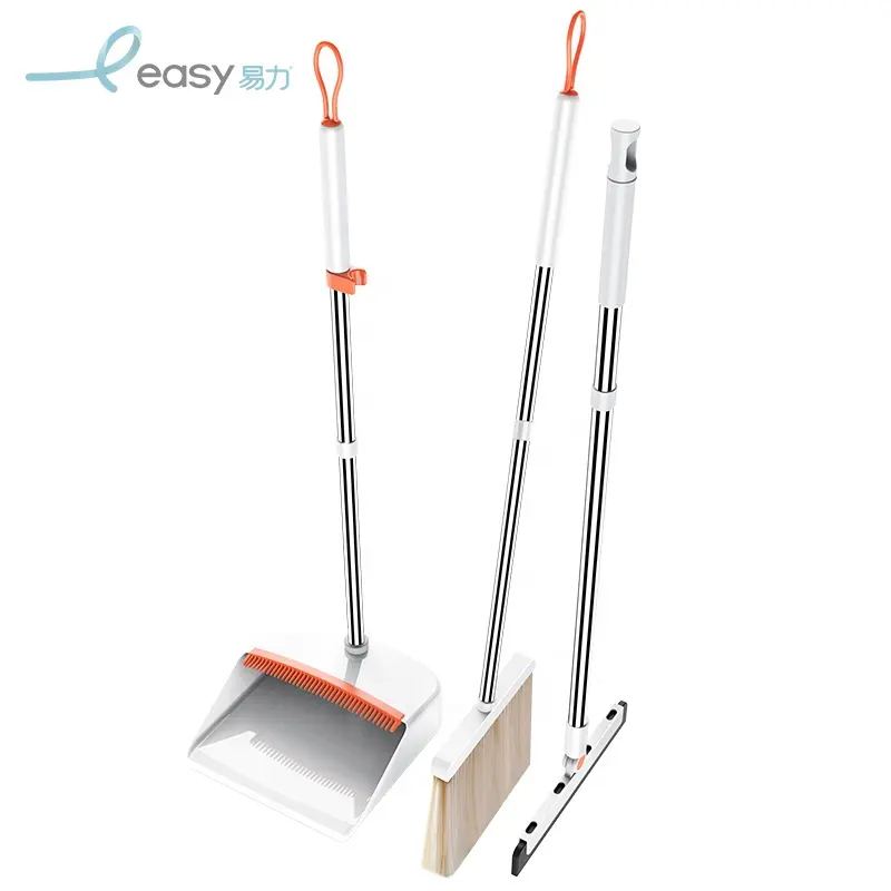 360 degree rotating Broom and Dustpan Set mops and brooms