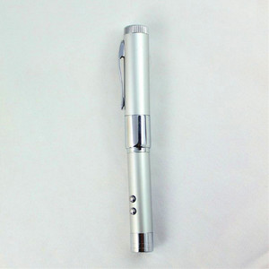 Son model lazer işaretçi tükenmez kalem usb sopa renkli Metal led ışıklı kalem USB Flash sürücü - Product Image 4