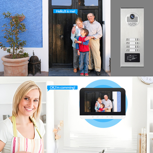 Intercomunicador familiar Sistema de intercomunicación de apartamento de alta seguridad Videoportero avanzado para casas de varios apartamentos - Product Image 5