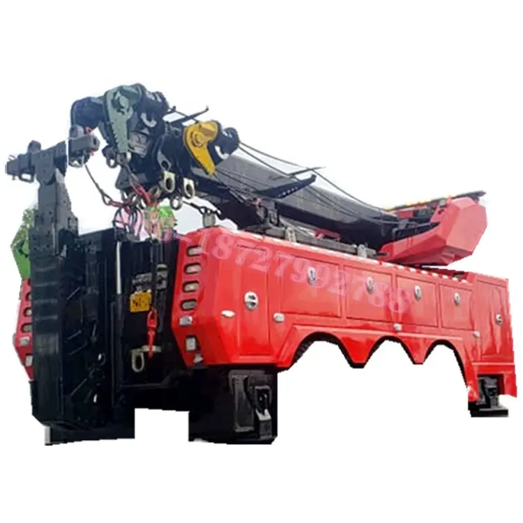 Remolque de equipaje para vehículo, 50 toneladas, rotador, camión de recuperación, ensamblaje, a la venta kit de carrocería, Sudáfrica