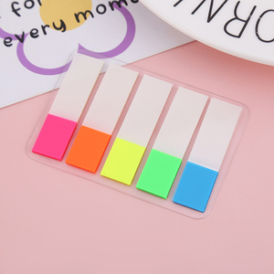 文具学校撕纸索引记事本促销礼品廉价透明便签 - Product Image 4