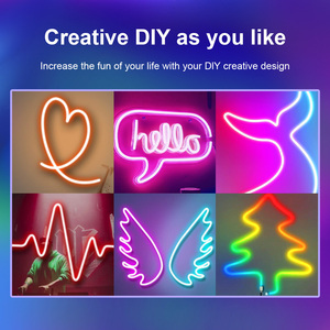 RGB renk değişimi ile Neon koşu ışık şeridi, açık su geçirmez ortam ışığı, renk değiştiren LED ışık ışık şeridi - Product Image 2