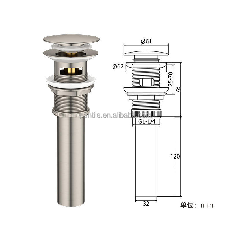 Níquel SS304, tapa abatible grande emergente, orificios