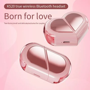 Großhandel TWS K520 Kopfhörer mit Geräusch unterdrückung IPX4 wasserdicht für IOS und <span class=keywords><strong>Android</strong></span> System Wireless Ear phones Valentinstag