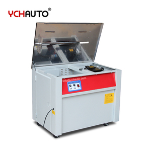 Portátil PP Fechado Quadro Prensa Semi-automática 2 Motor Bancada Alta Para O Negócio Embalagem Strapping <span class=keywords><strong>Tool</strong></span> Machine