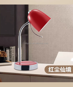 多色金属台灯，带暖光护眼，广泛用于家庭办公室夜间阅读 - Product Image 4