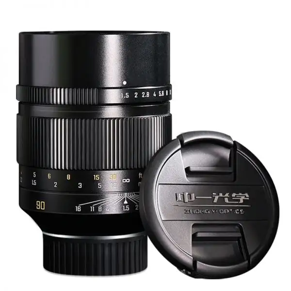 Zhong Yi SpeedMaster 90mm F1.5 Full Frame Fixed-focus lens