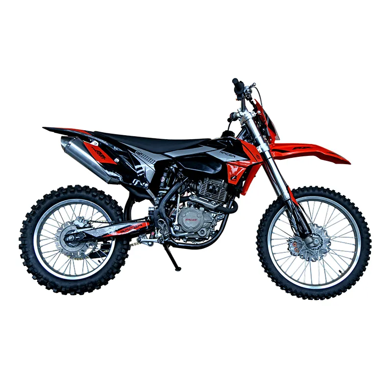 CHINFUN fabrika perakende toptan hava soğutmalı motor Off-Road motosiklet 4 zamanlı 250cc yetişkinler için kir bisiklet