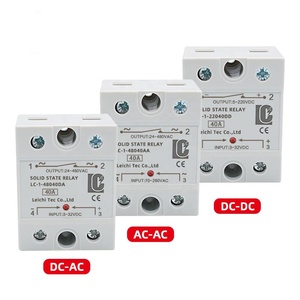 高品質DINレールソリッドステートリレー、電流100A、入力4 32VDC、出力電圧24〜480VACソリッドステートリレー - Product Image 3